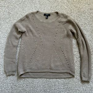 Forever 21 Tan Sweater